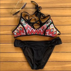 Mismatch Bathing Suit